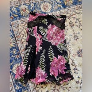 Blumarine Silk Skirt